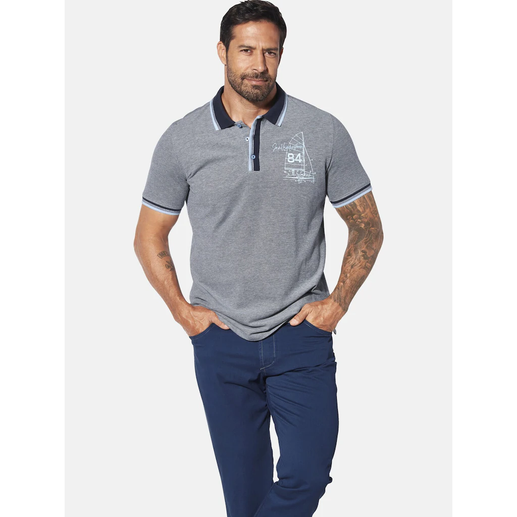 Jan Vanderstorm Poloshirt »Poloshirt HERFINN« (1 tlg.)
