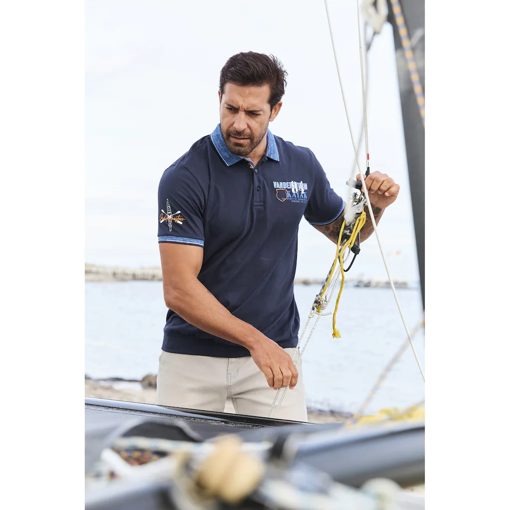 Jan Vanderstorm Poloshirt »Poloshirt KJERT« (1 Tlg.)