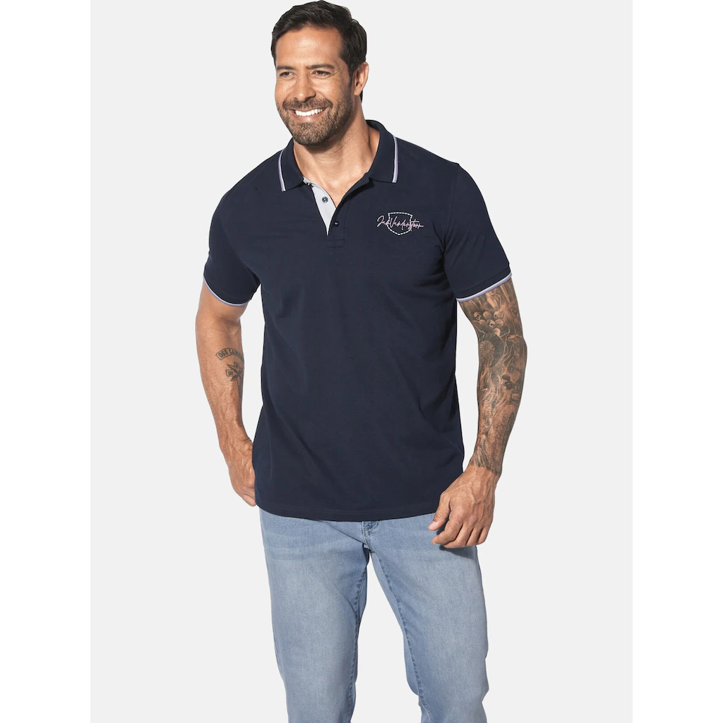 Jan Vanderstorm Poloshirt »Poloshirt PERDER« (1 tlg.)