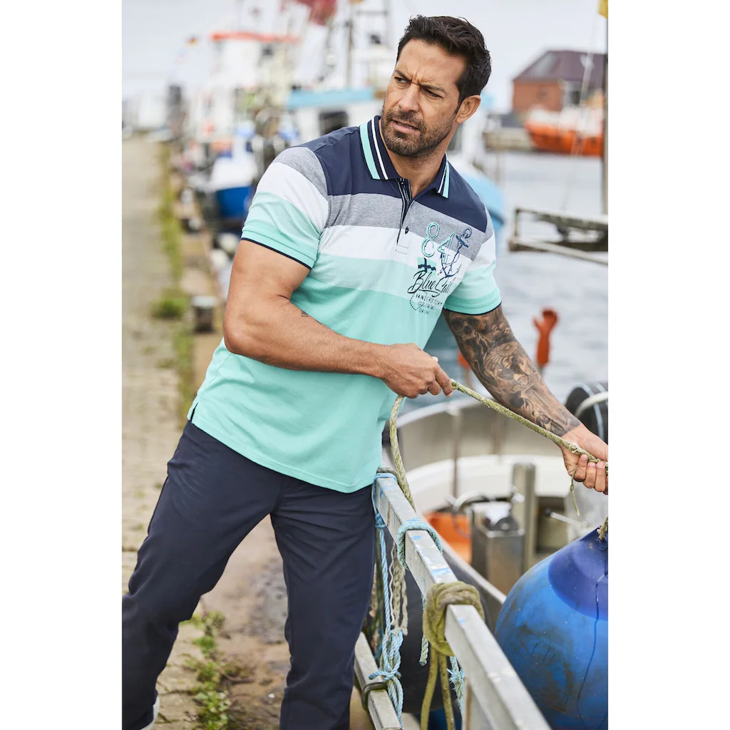 Jan Vanderstorm Poloshirt »Poloshirt SNORSE« (1 Tlg.)