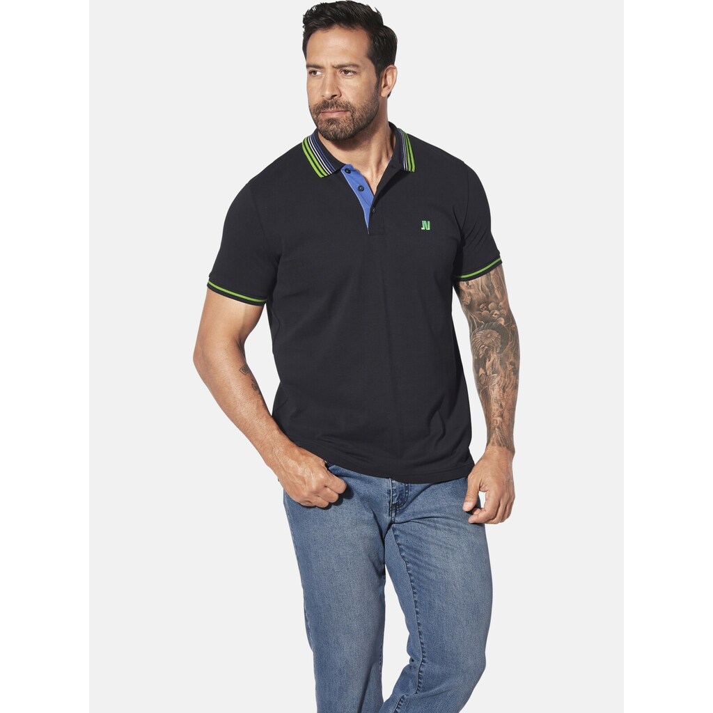 Jan Vanderstorm Poloshirt »Poloshirt VOLKBERT« (1 tlg.)