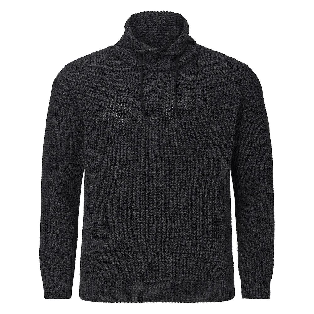 Jan Vanderstorm Strickpullover »Pullover DUMENI« (1 Tlg.) Mit Asymmetrischem Kragen