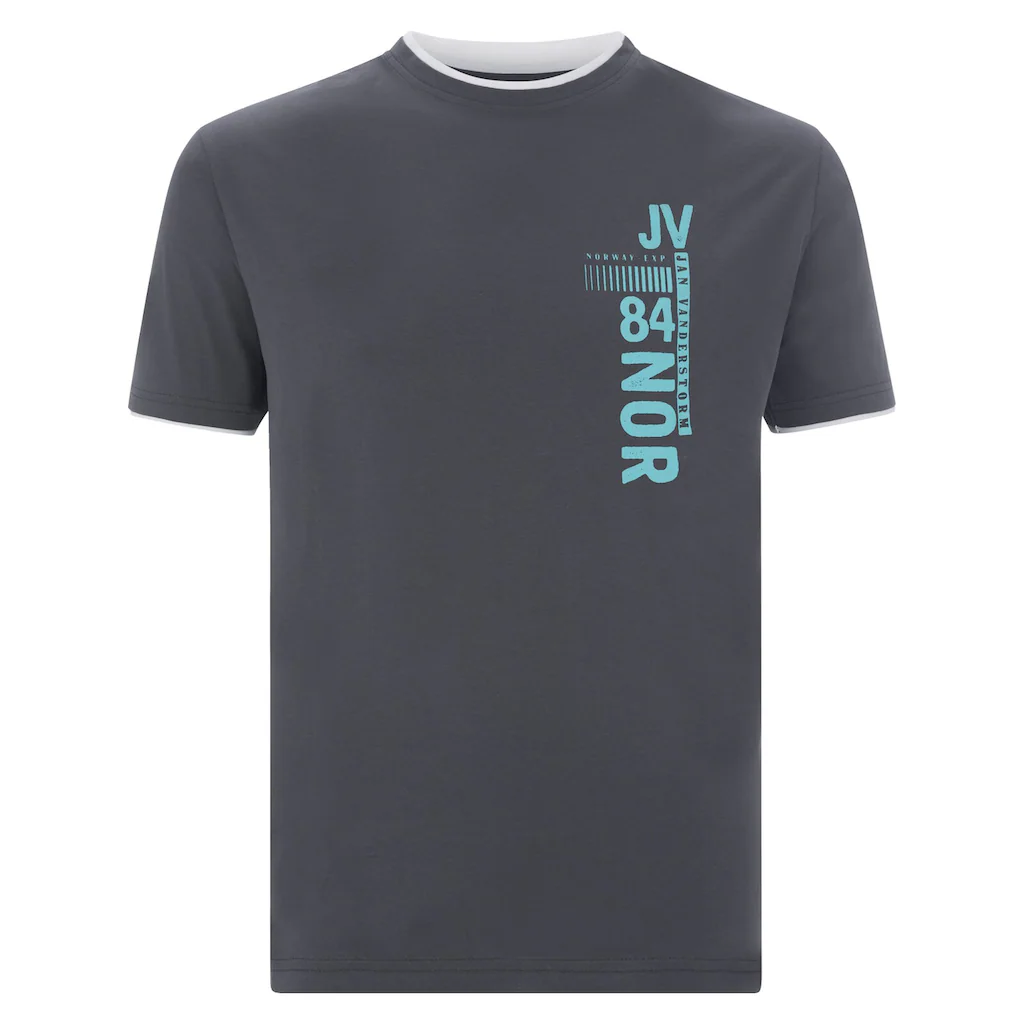 Jan Vanderstorm T-Shirt »T-Shirt FLEMMING« (1 Tlg.)
