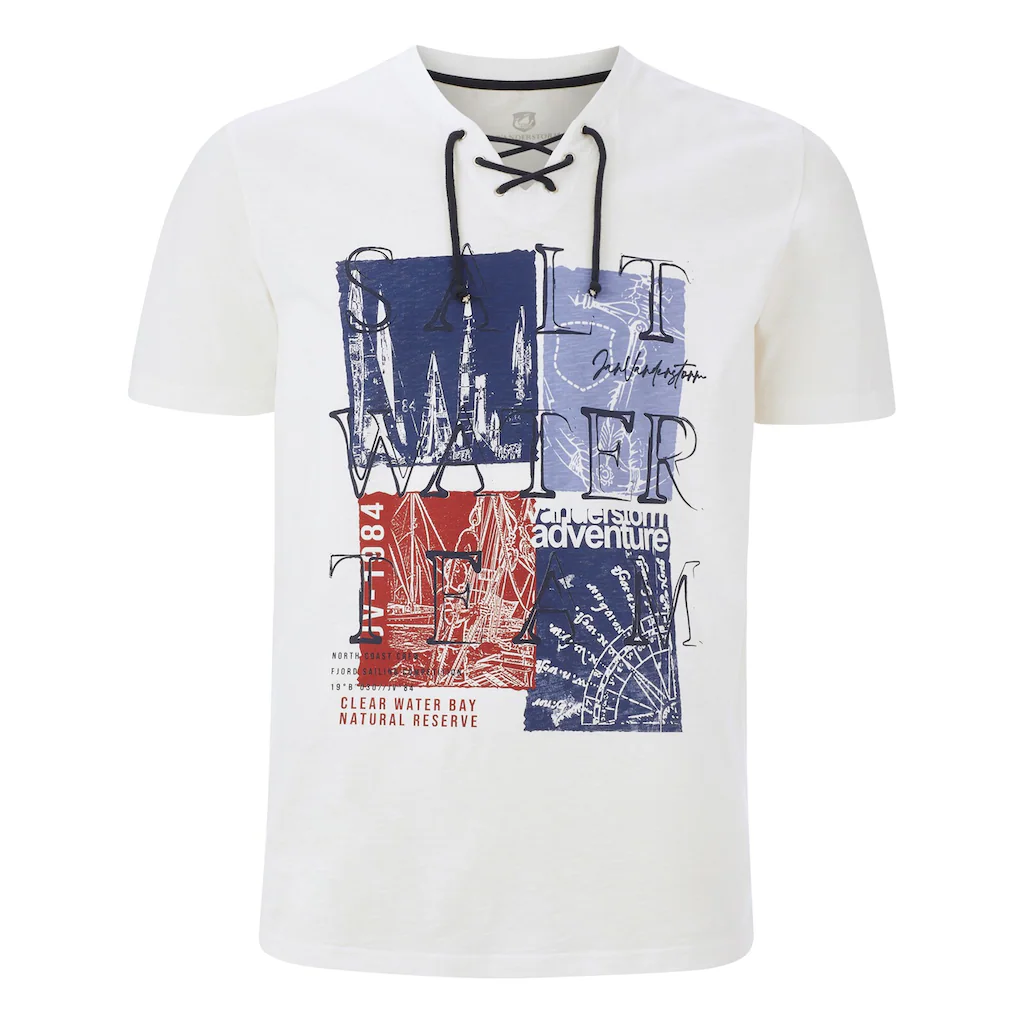Jan Vanderstorm T-Shirt »T-Shirt KARLFRIED« (1 Tlg.)