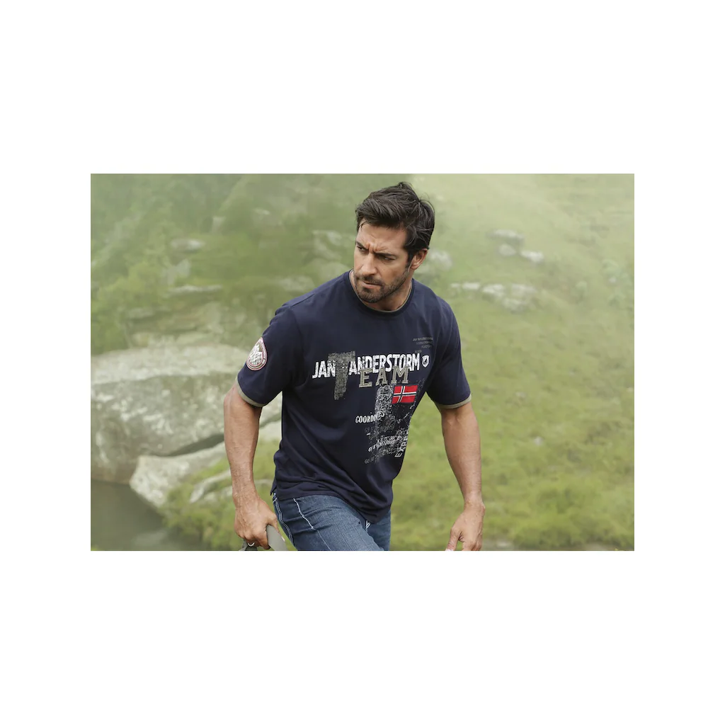 Jan Vanderstorm T-Shirt »T-Shirt SÖLVE« ▷ Für