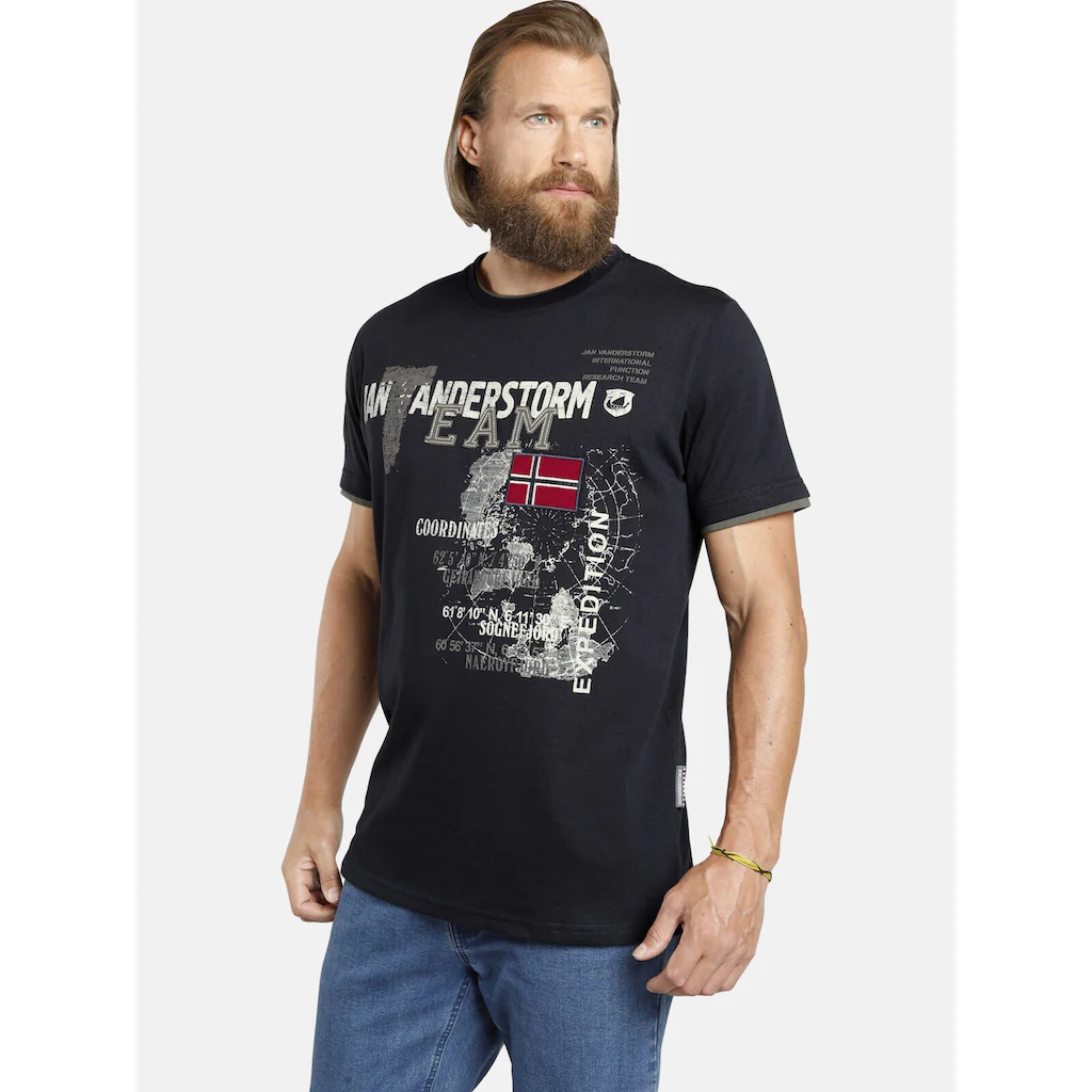 Jan Vanderstorm T-Shirt »T-Shirt SÖLVE« ▷ für