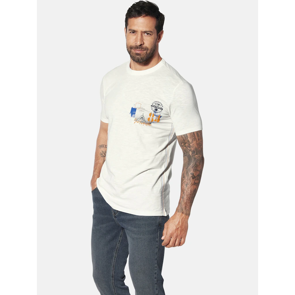 Jan Vanderstorm T-Shirt »T-Shirt TUPPE« (1 tlg.)