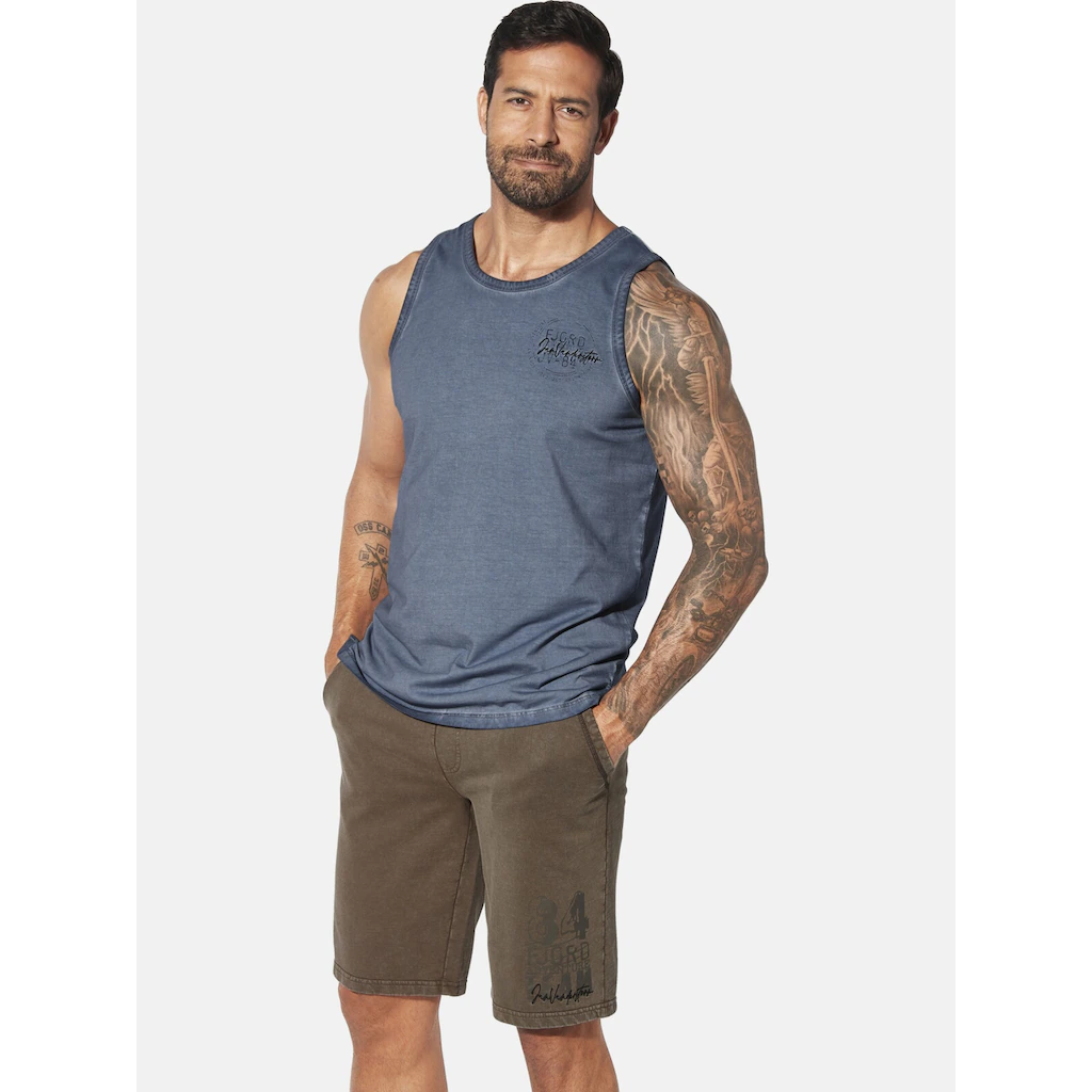 Jan Vanderstorm Tanktop »Doppelpack Tanktop MIKJAN« (2 Tlg.)