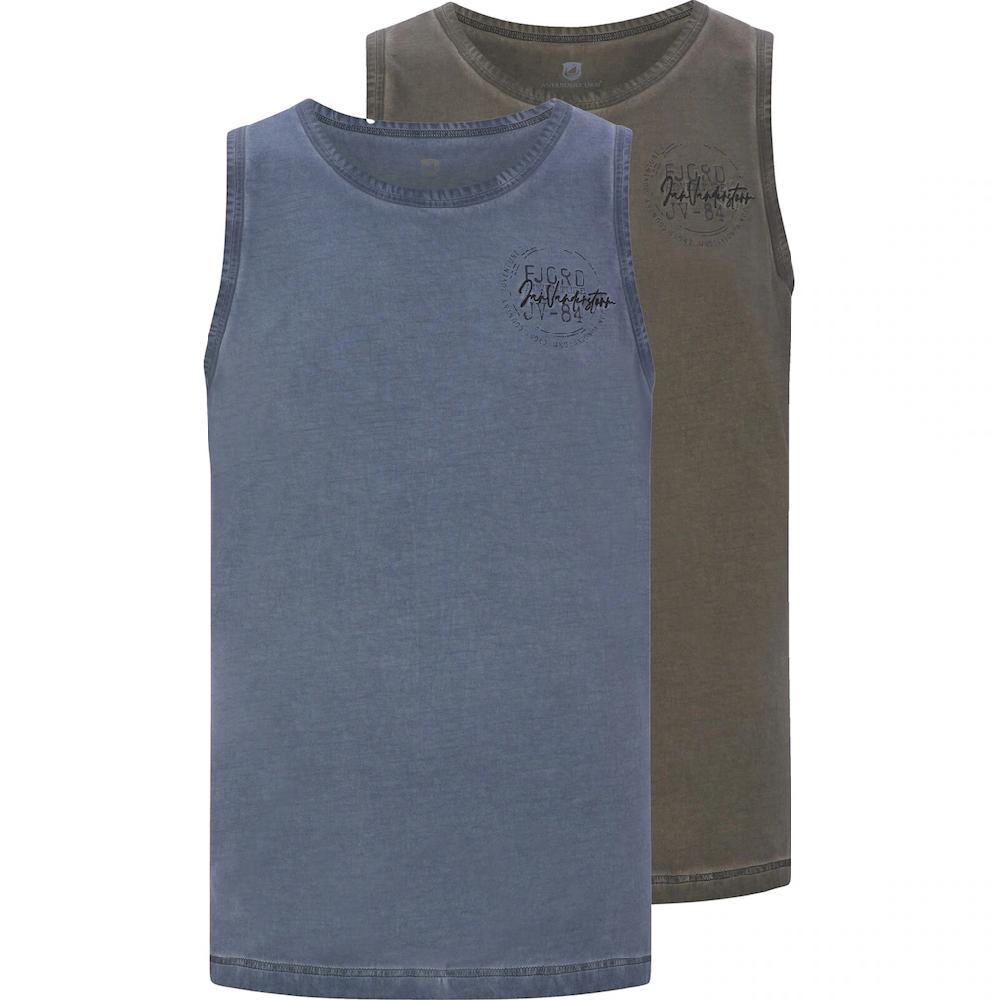 Jan Vanderstorm Tanktop »Doppelpack Tanktop MIKJAN« (2 Tlg.)