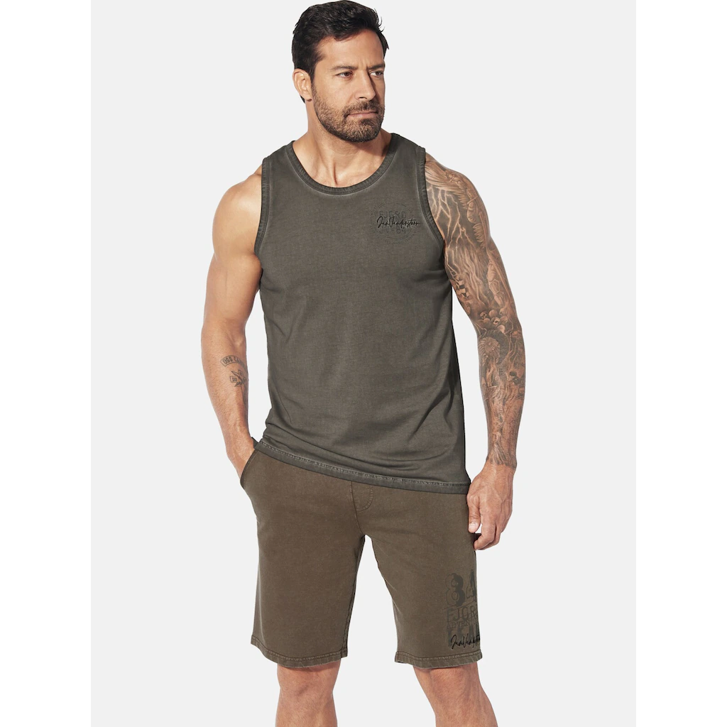 Jan Vanderstorm Tanktop »Doppelpack Tanktop MIKJAN« (2 tlg.)