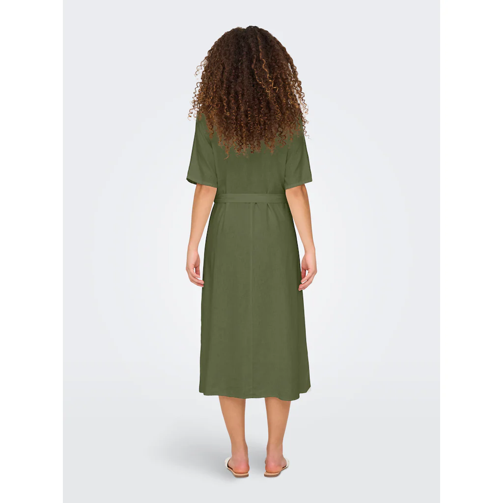 JDY Blusenkleid »JDYSAY 2/4 MIDI SHIRT DRESS WVN NOOS«