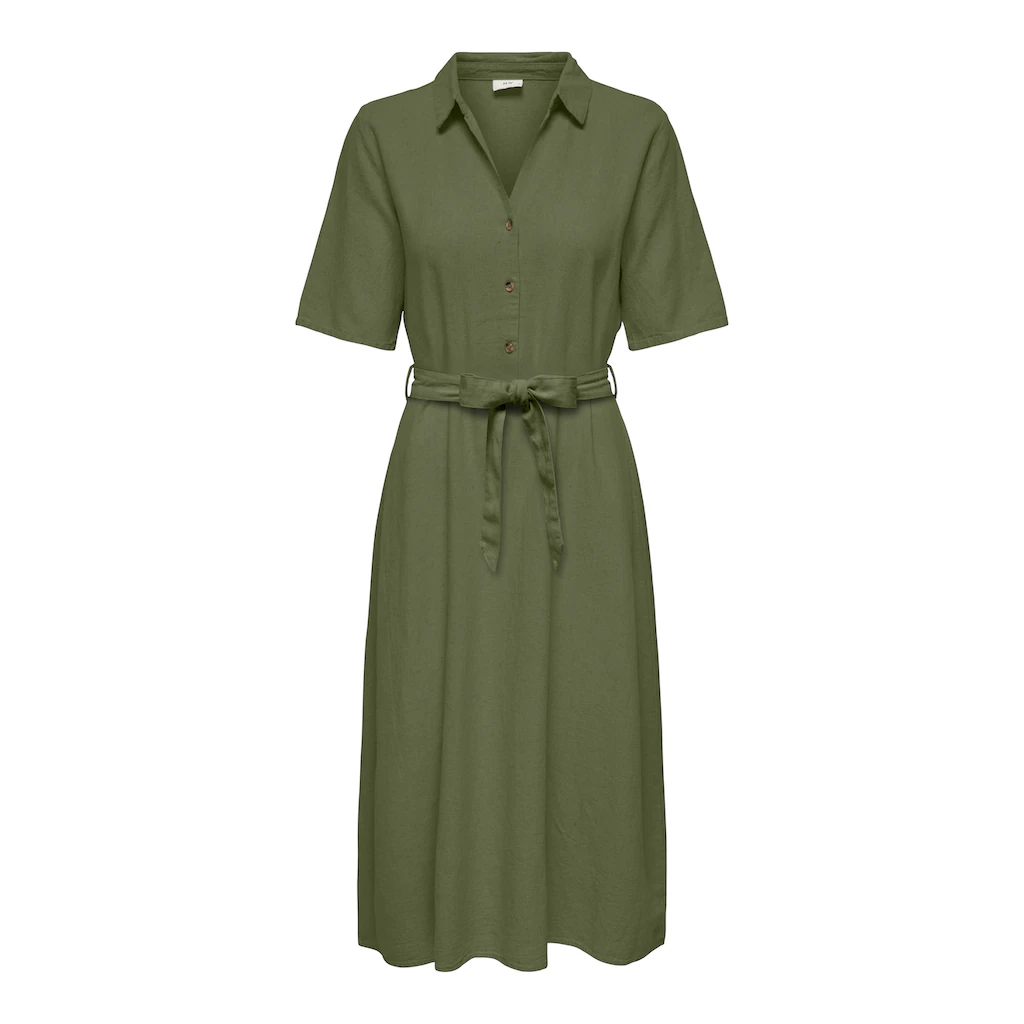 JDY Blusenkleid »JDYSAY 2/4 MIDI SHIRT DRESS WVN NOOS«
