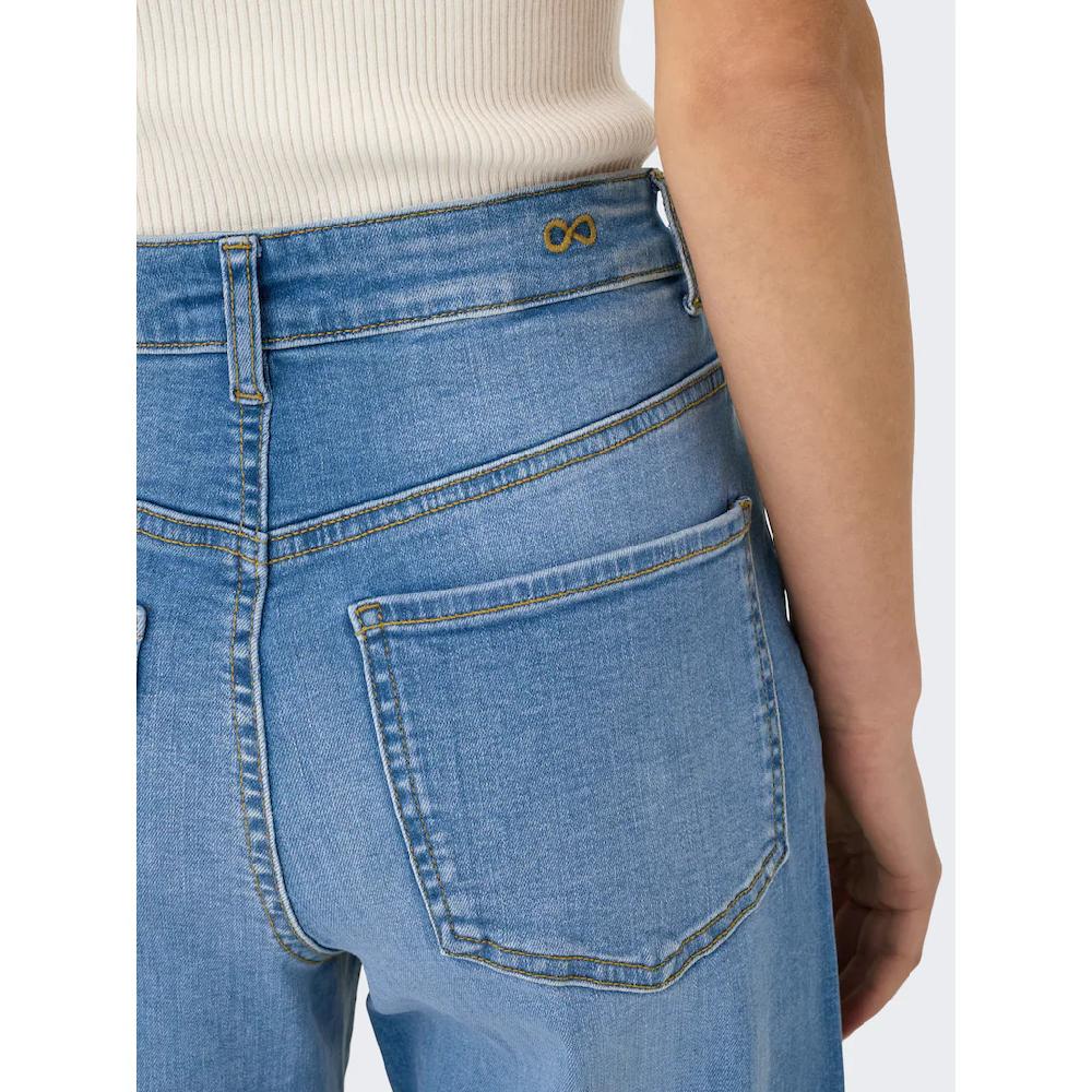 JDY High-waist-Jeans »JDYFELINA-FINA HW WIDE MED BLUE DNM NOOS«
