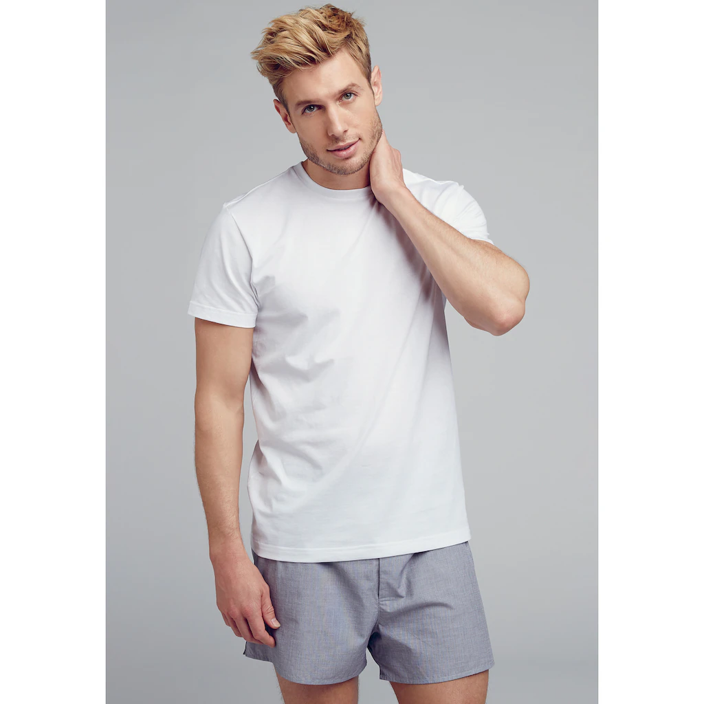 Jockey T-Shirt »American T-Shirt« (2er Pack) Weicher Single-Jersey Aus Baumwolle Für Einen Hervorragenden Sitz