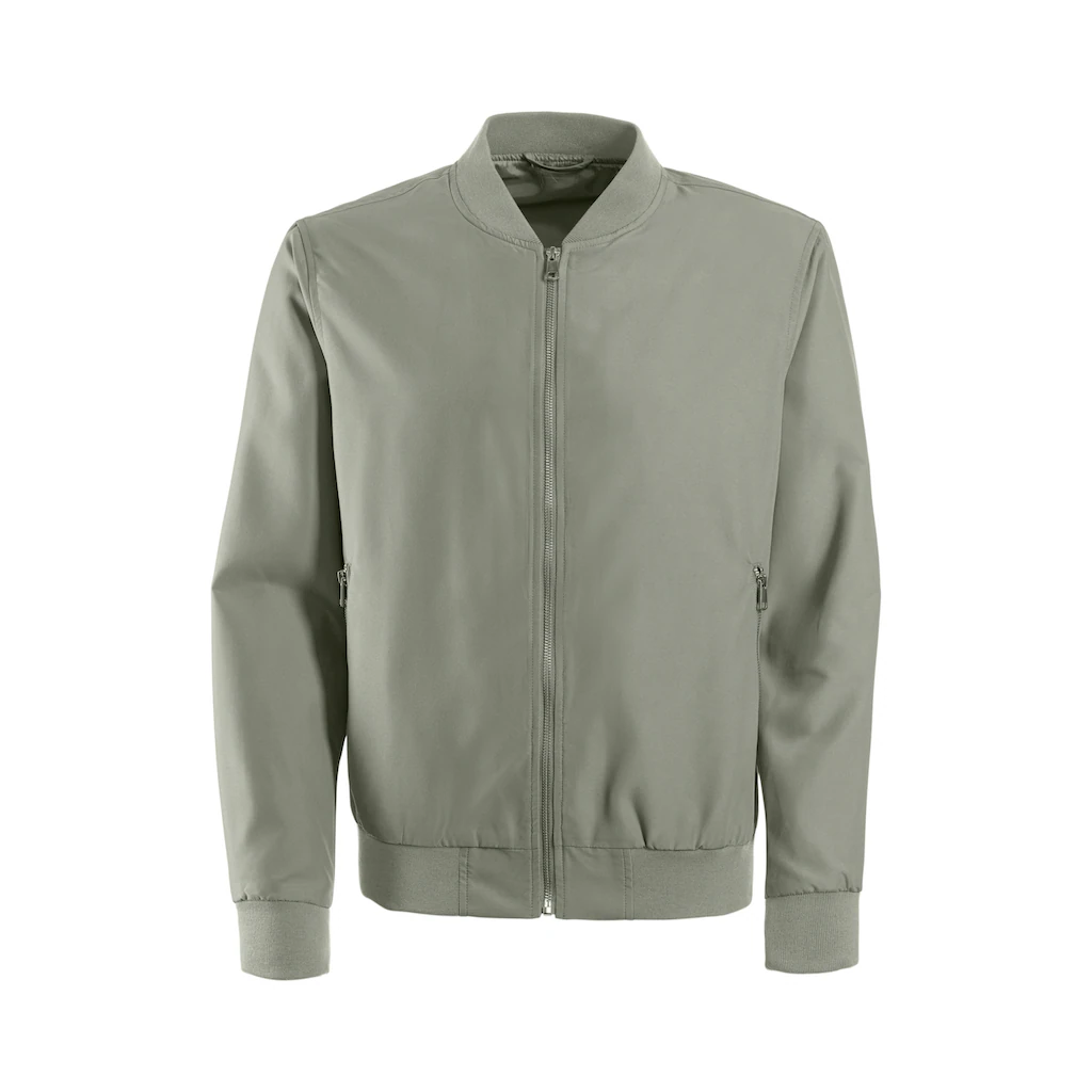 John Devin Bomberjacke »/ Blouson Mit Rippkragen« Pilotenjacke / Übergangsjacke Mit Innentasche Regular Fit ▷ Kaufen