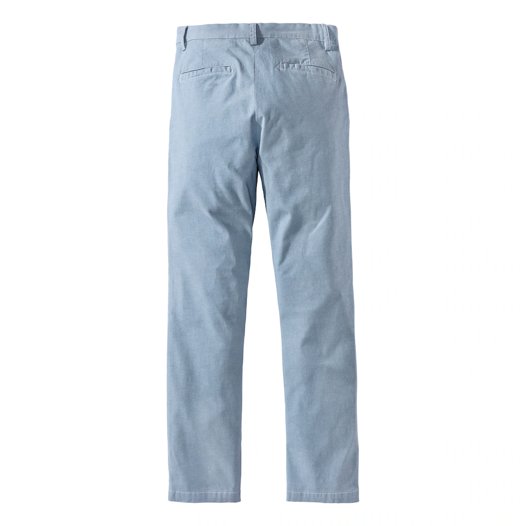 John Devin Chinohose »regular-fit Lange Oxford Hose« Aus Elastischer Baumwoll-Qualität ▷ Bestellen