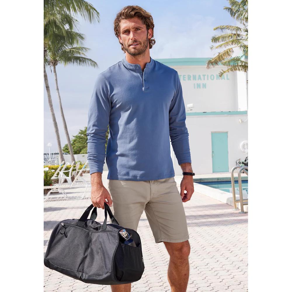 John Devin Chinoshorts »regular-fit« 5-Pocket Chino-Shorts Aus Elastischer Baumwoll-Qualität