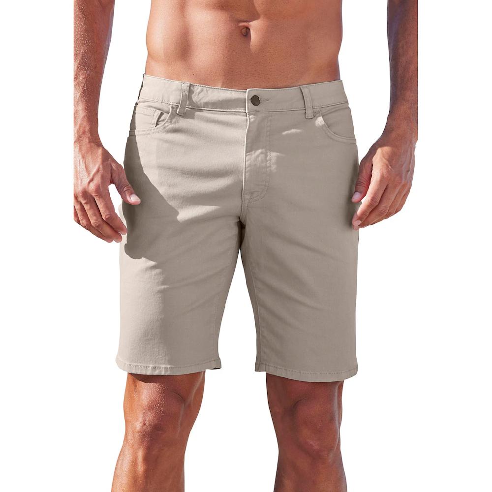 John Devin Chinoshorts »regular-fit« 5-Pocket Chino-Shorts aus elastischer Baumwoll-Qualität