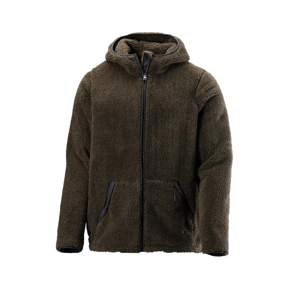 John Devin Kapuzenstrickjacke In Weichem Teddyfleece ▷ Für