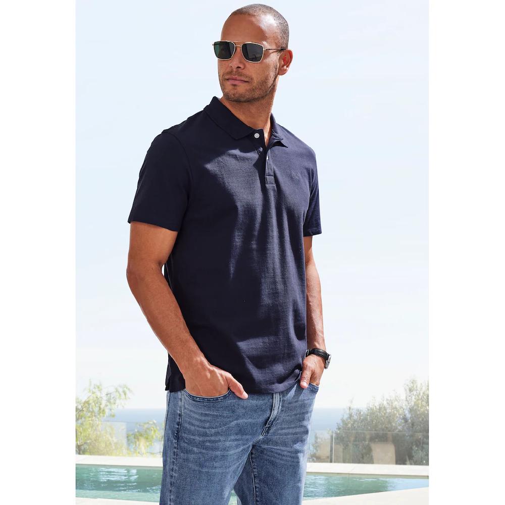 John Devin Poloshirt (2 Tlg. Im-2er-Pack) Mit Dezenter- Hochwertiger Logostickerei - 2er-Sparpack