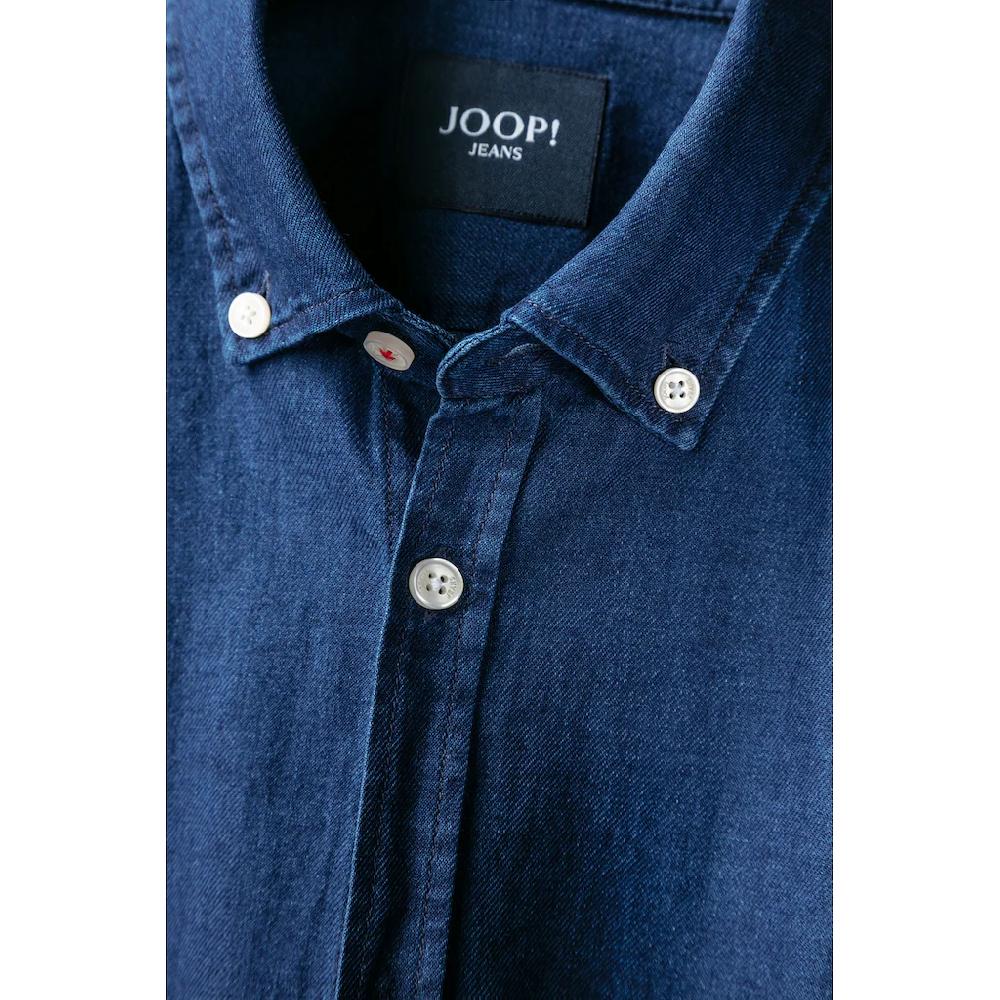 Joop Jeans Jeanshemd »Heli3-W« Logostickerei Slim Fit ▷ Kaufen