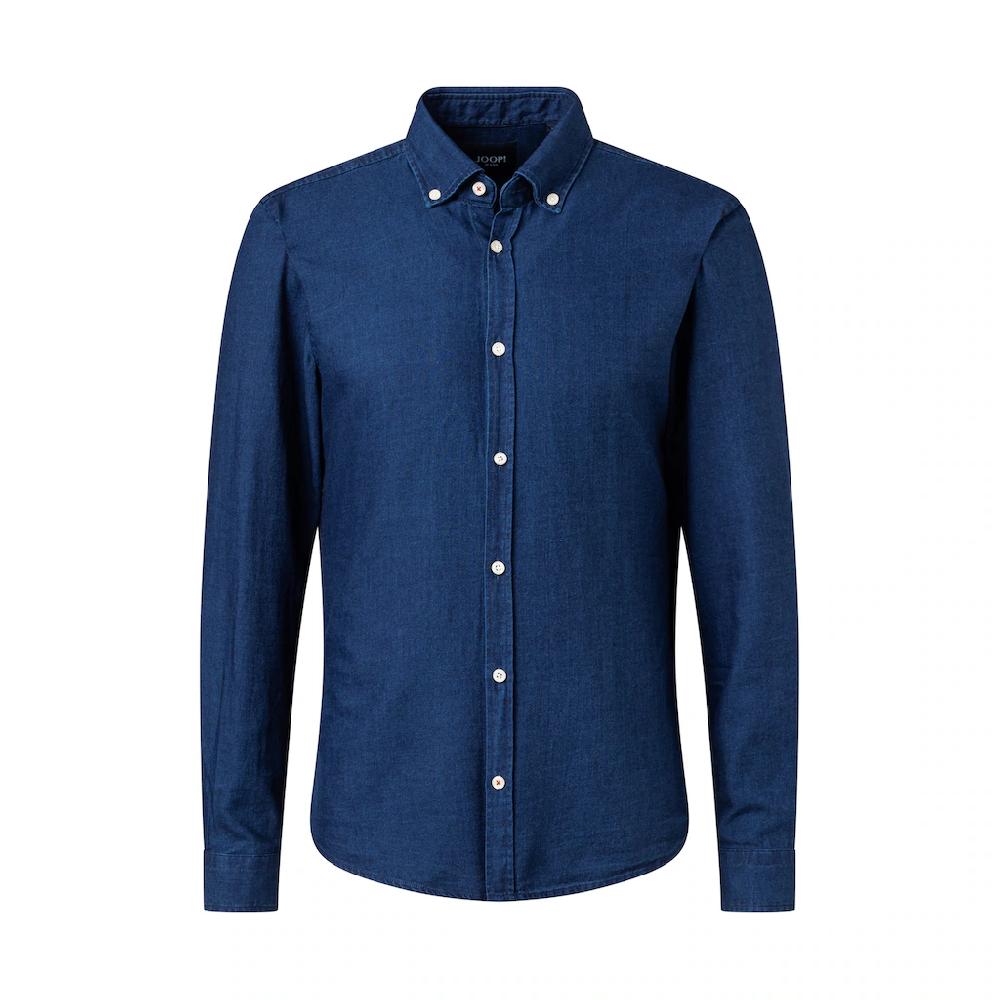 Joop Jeans Jeanshemd »Heli3-W« Logostickerei Slim Fit ▷ kaufen