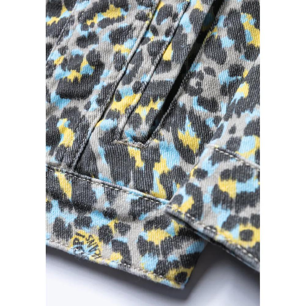 Joop Jeans Jeansjacke »Ike« Mit All-Over Animalprint