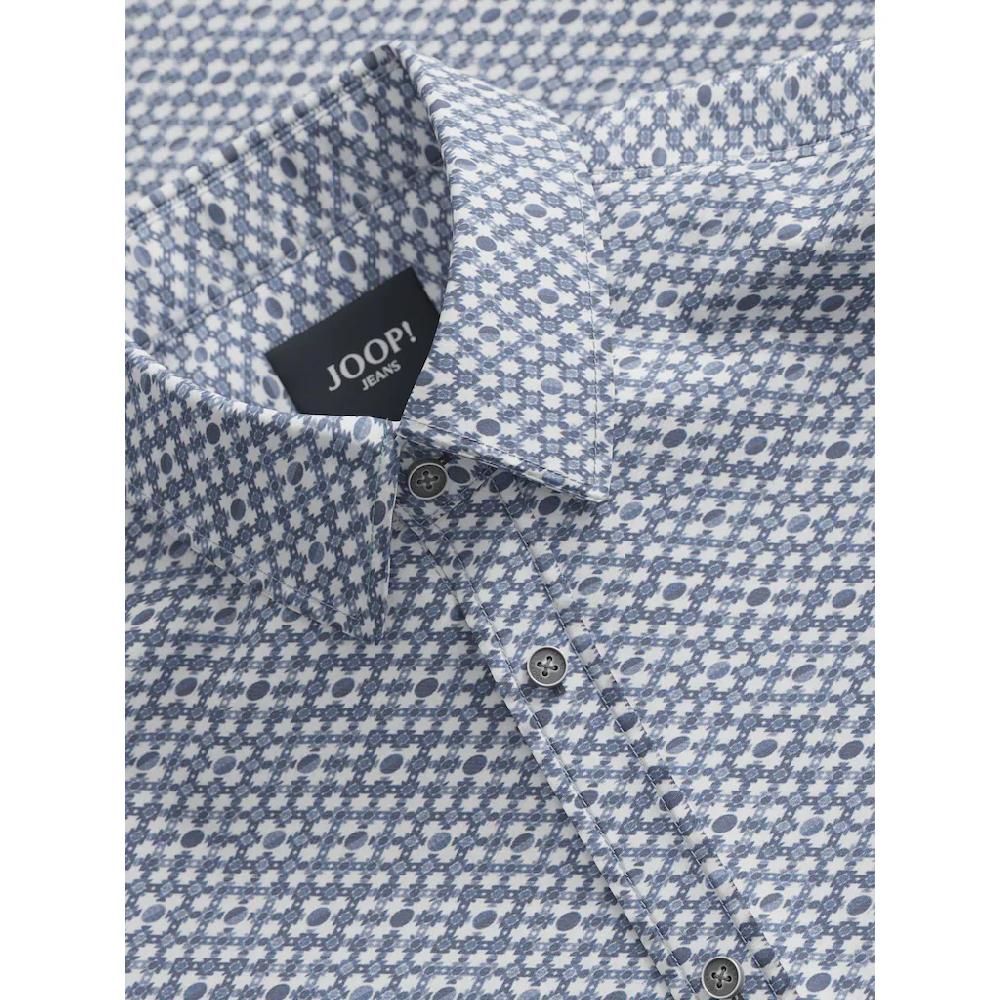 Joop Jeans Langarmhemd »Hanson3-W« Etikett Seitlich Am Rumpf Auffälliges Muster ▷ Für