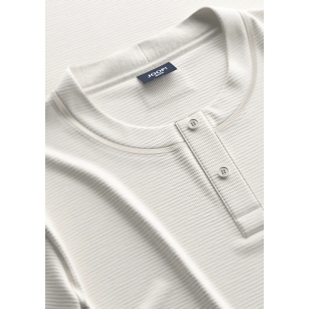 Joop Jeans Longsleeve »Iram« Etikett Seitlich Am Rumpf Logopatch ▷ Für