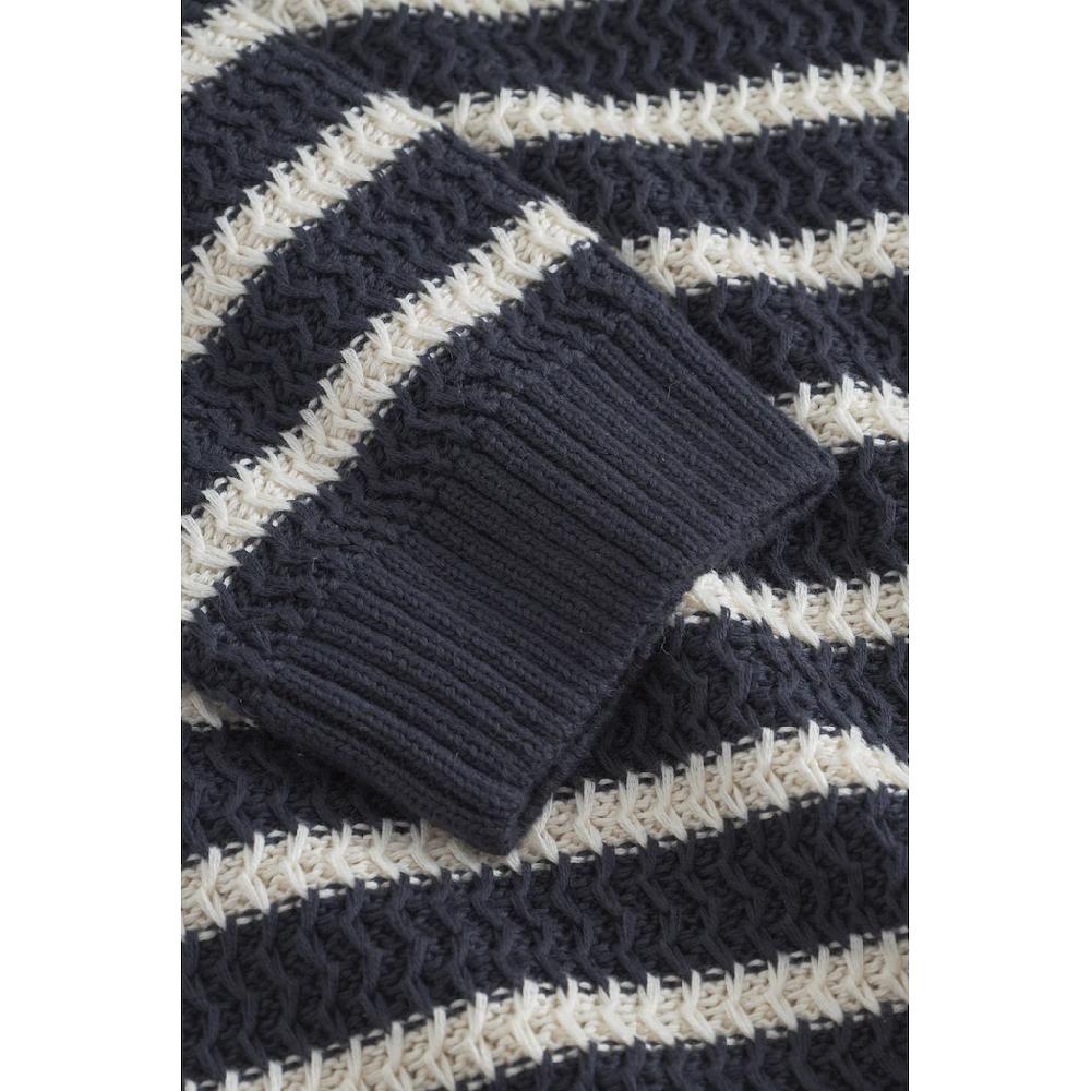 Joop Jeans Rundhalspullover »Gerono« Strickmuster Patch Seitlich Am Rumpf ▷ Kaufen