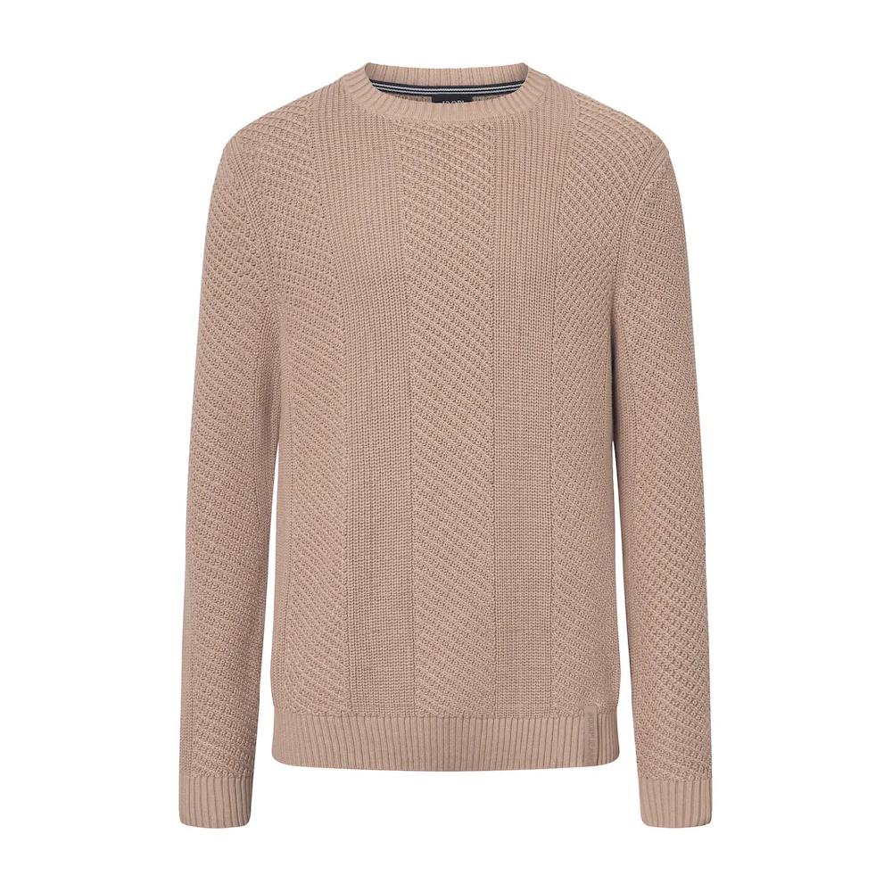 Joop Jeans Rundhalspullover »Silor« Elastischer Bund am Rumpf und Ärmel weiche Haptik ▷ kaufen