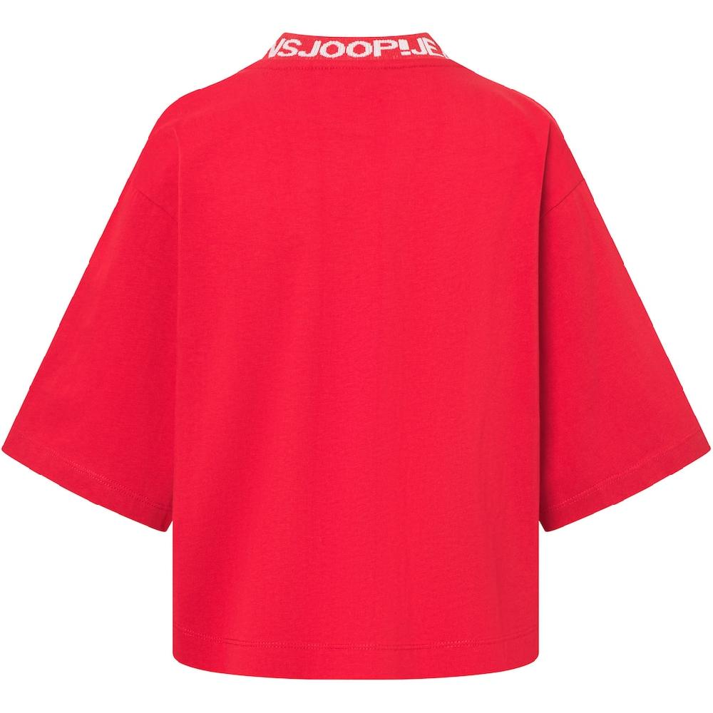Joop Jeans T-Shirt »Tafi« Kragen Mit Logoprint