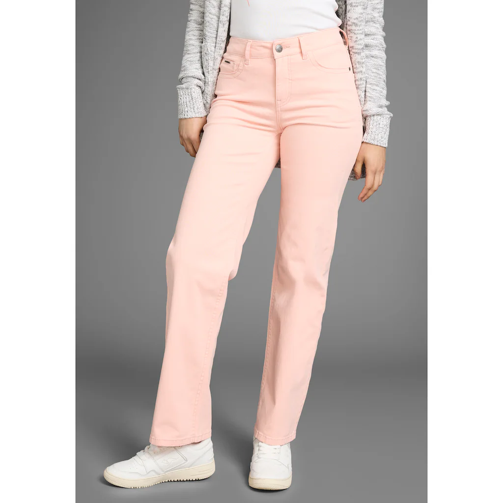 KangaROOS 5-Pocket-Hose im Straight-Leg