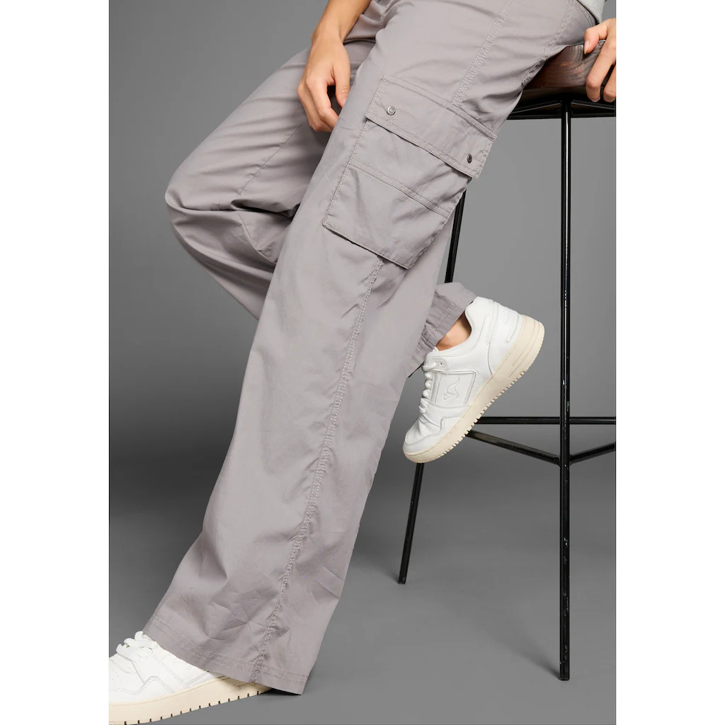 KangaROOS Cargohose Wide-Leg Mit Cargotaschen