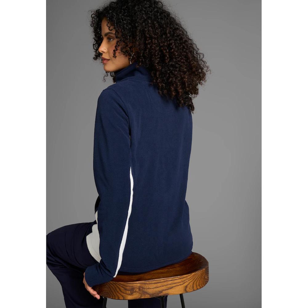 KangaROOS Fleecejacke Ohne Kapuze Für Kalte Tage Schnelltrocknend Wärmend Figurbetonter Schnitt