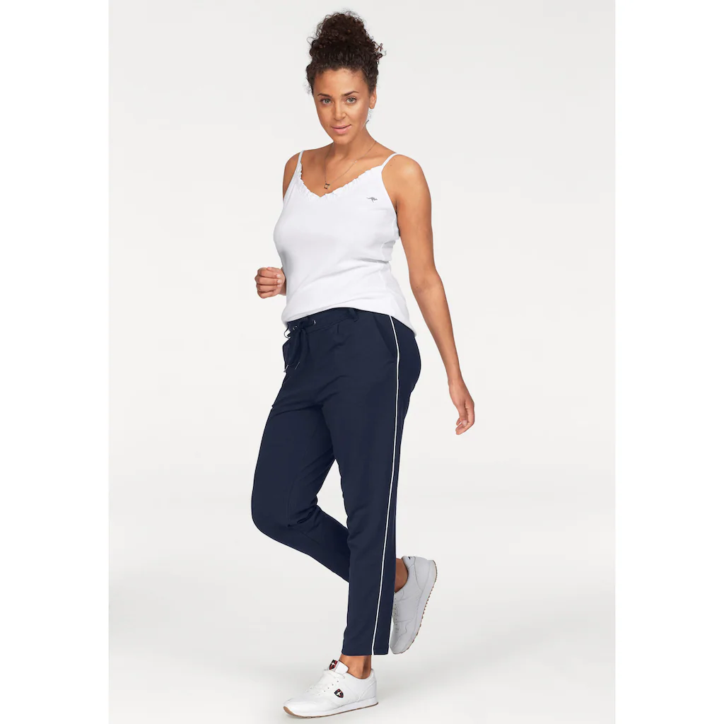 KangaROOS Jogger Pants Mit Seitlichem Kontraststreifen