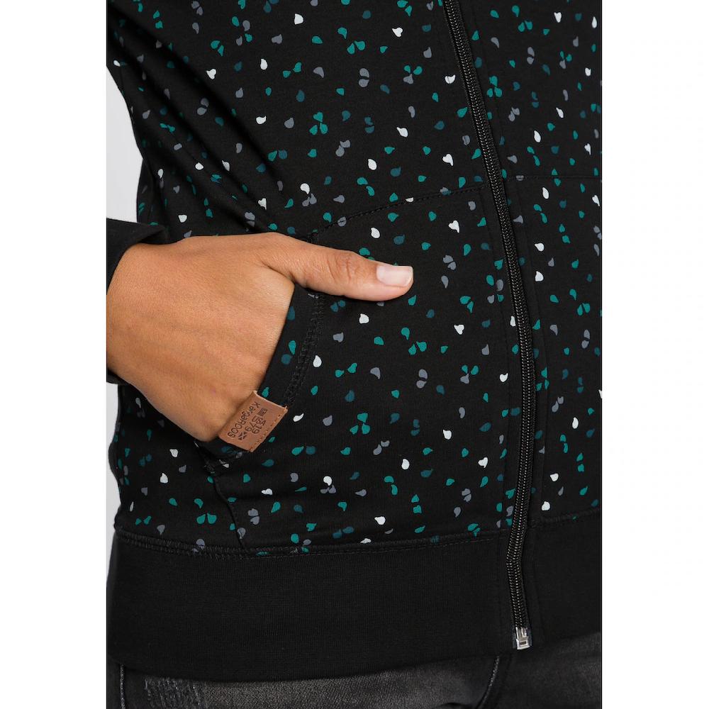 KangaROOS Kapuzensweatjacke Mit Sportlichem Minimal-Print