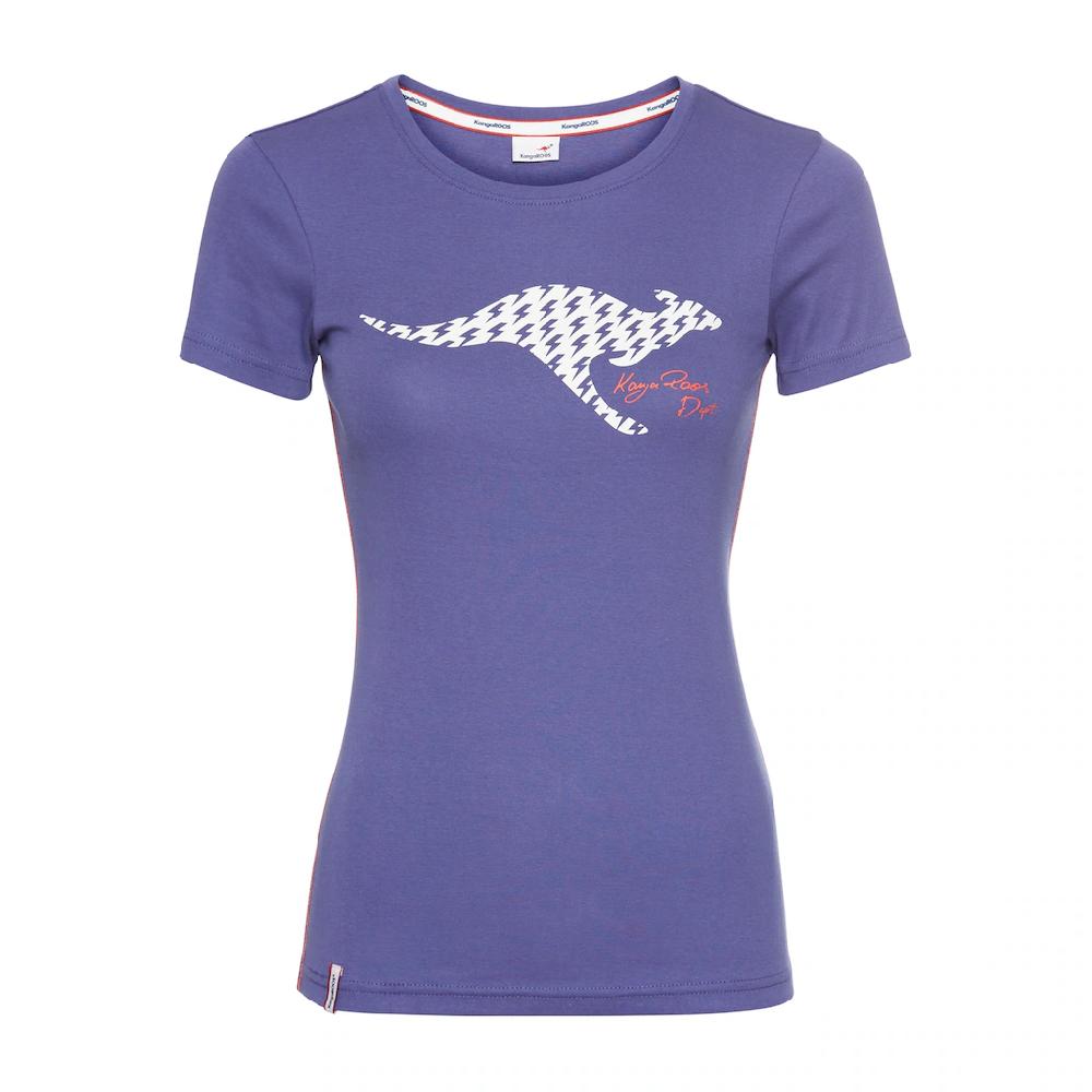 KangaROOS Kurzarmshirt Logo Print