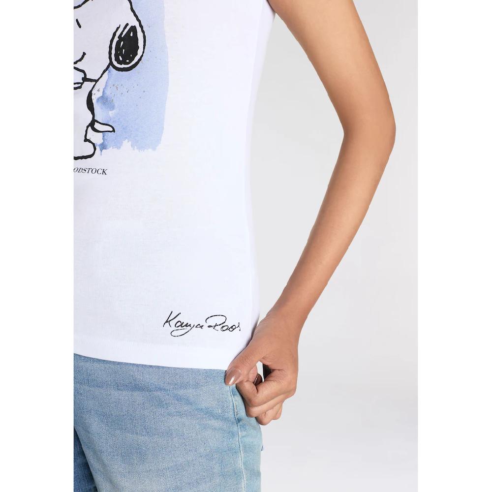 KangaROOS Kurzarmshirt Mit Lizensiertem Snoopy Print Originaldesign