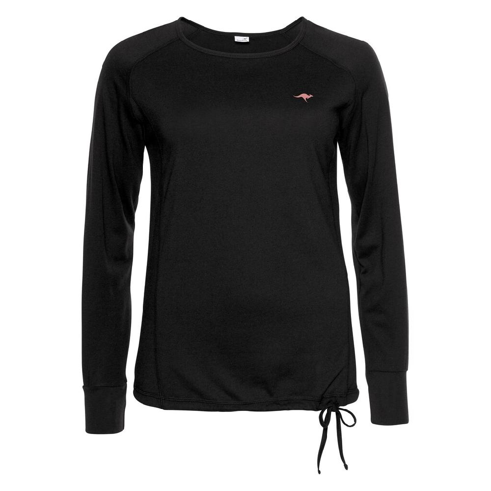 KangaROOS Langarmshirt Langarm Für Büro Und Freizeit Aus Baumwollmischung