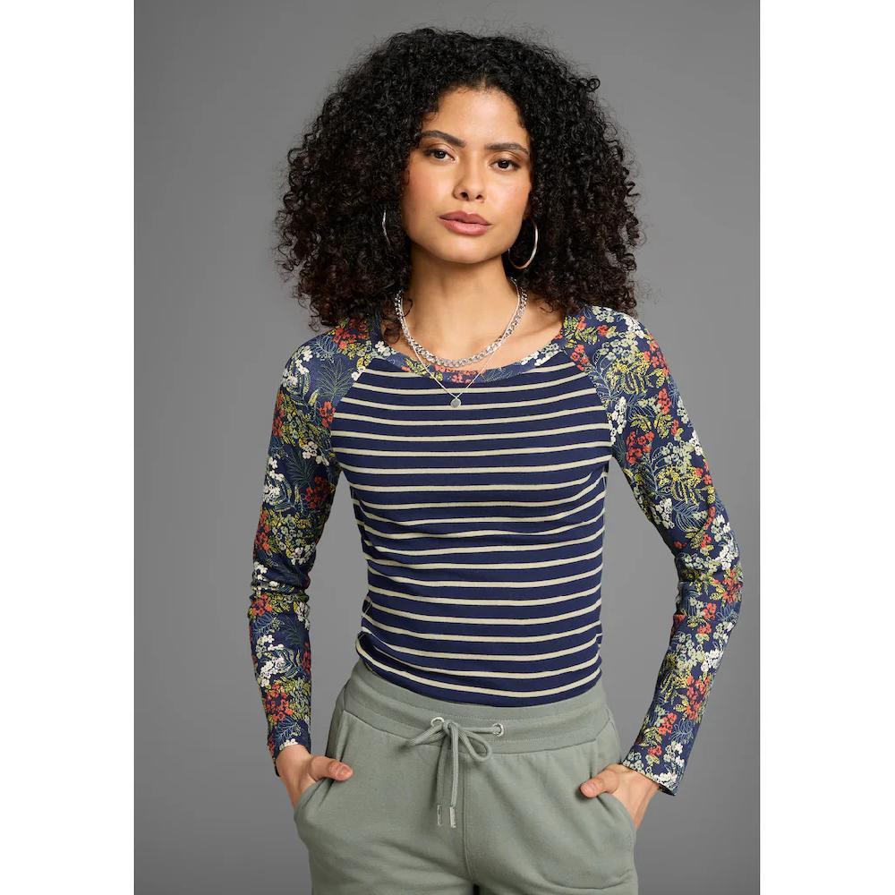 KangaROOS Langarmshirt Muster Mix