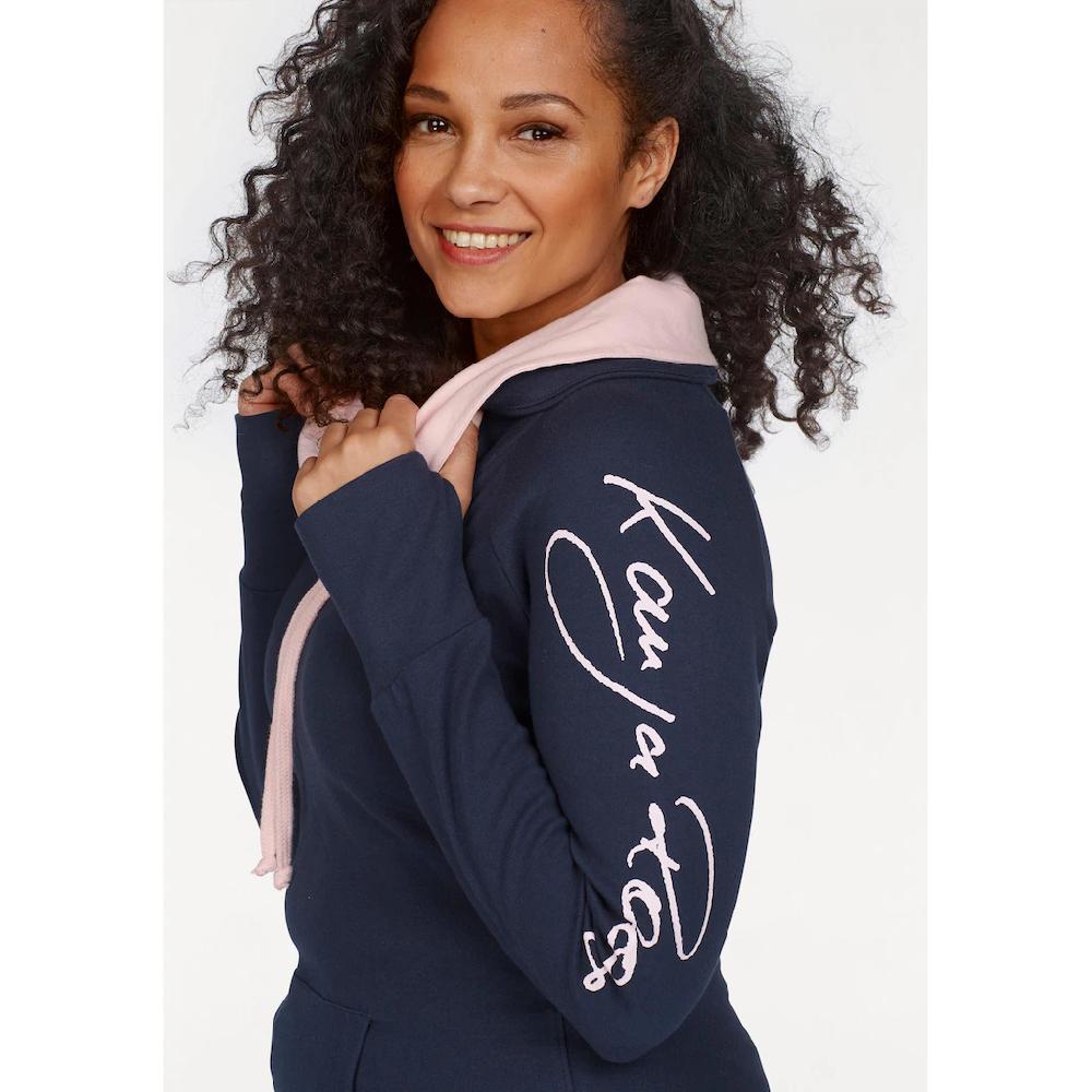 KangaROOS Longsweatshirt Figurbetonter Schnitt Mit Stylischem Logodruck