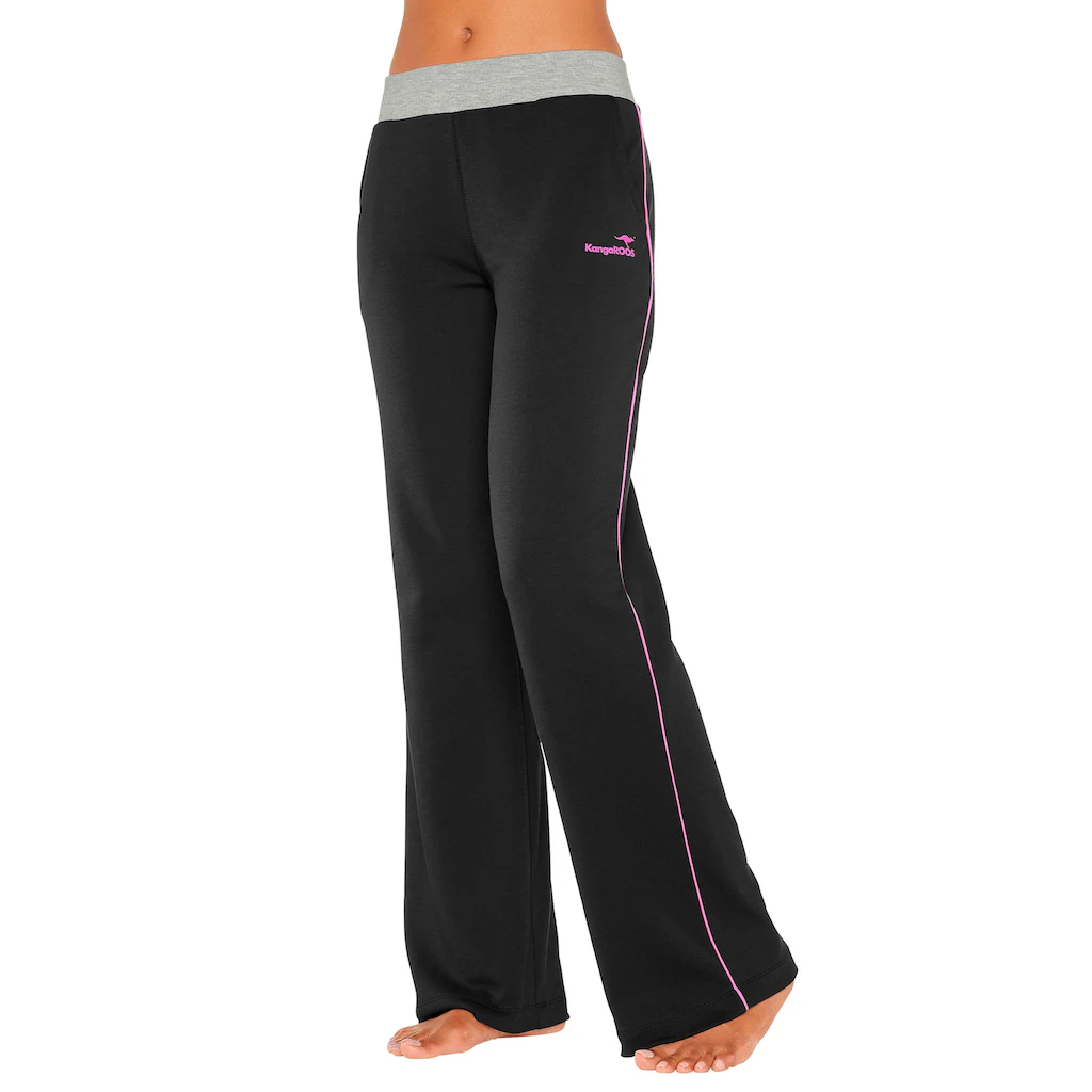 KangaROOS Relaxhose Mit Breitem Bund Loungewear Loungeanzug