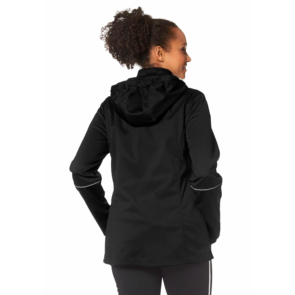 KangaROOS Softshelljacke Mit Kapuze Aus Softshell-Material Figurumschmeichelnder Schnitt