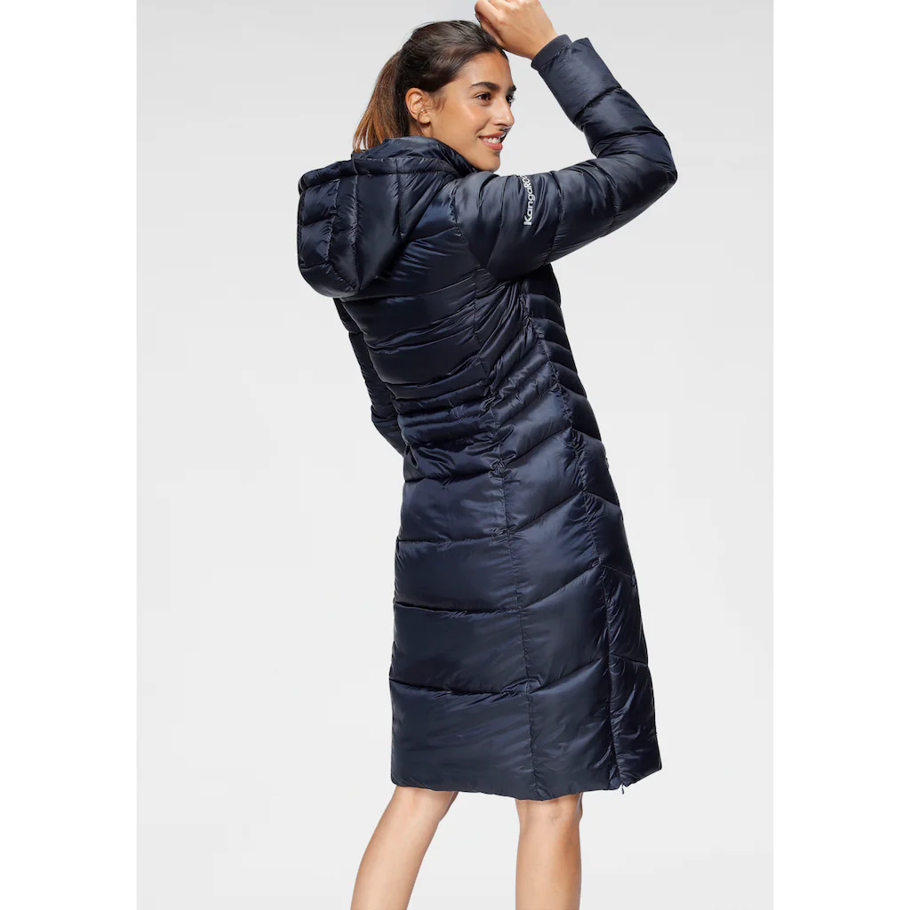 KangaROOS Steppmantel Mit Abnehmbarer Kapuze