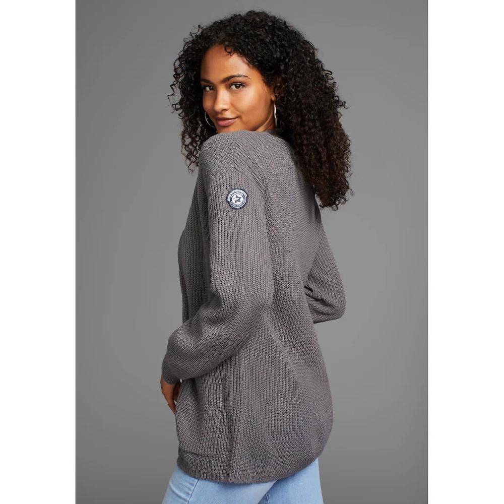 KangaROOS Strickjacke aus kuscheligem Strick