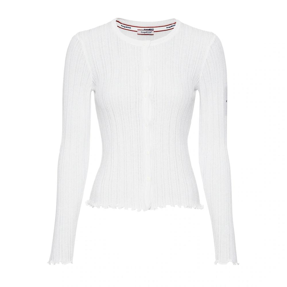 KangaROOS Strickjacke aus Pointelle-Strick
