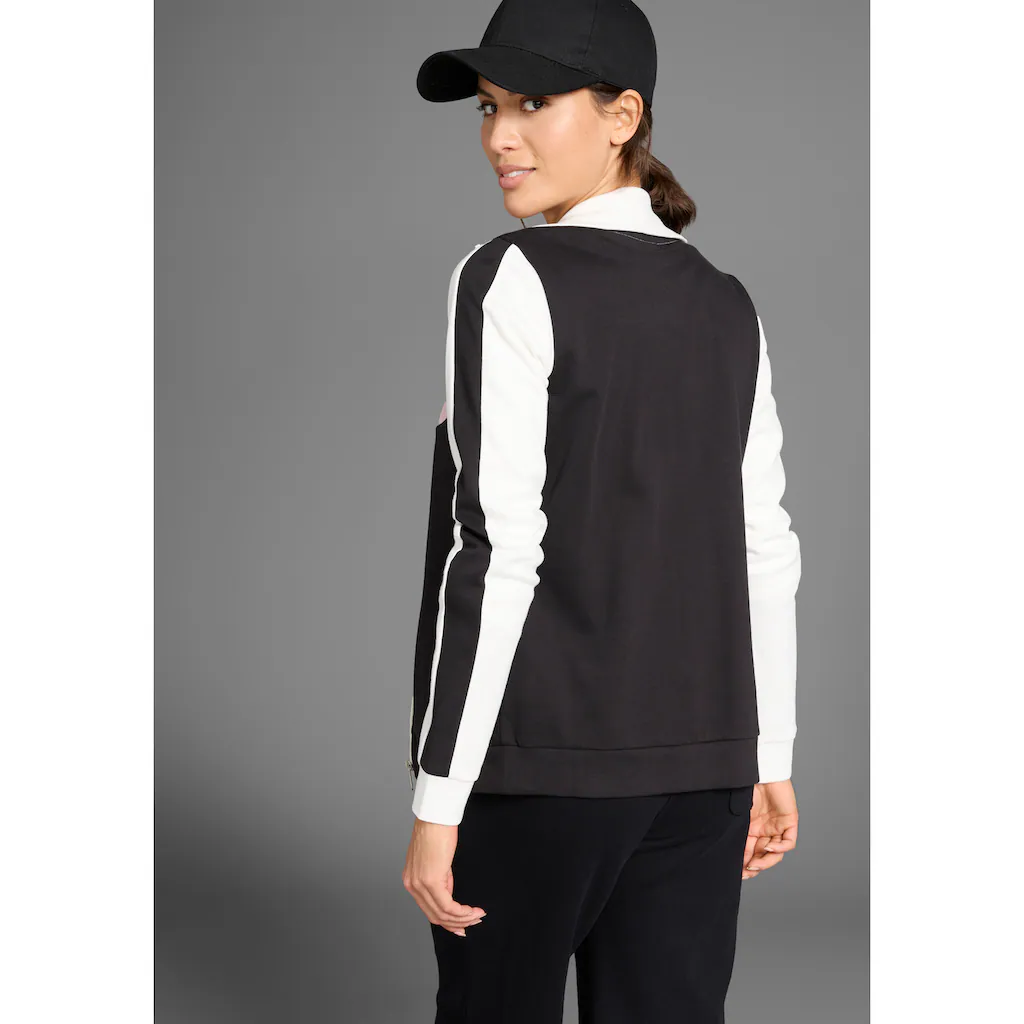 KangaROOS Sweatjacke Im Sportlichen Colorblock