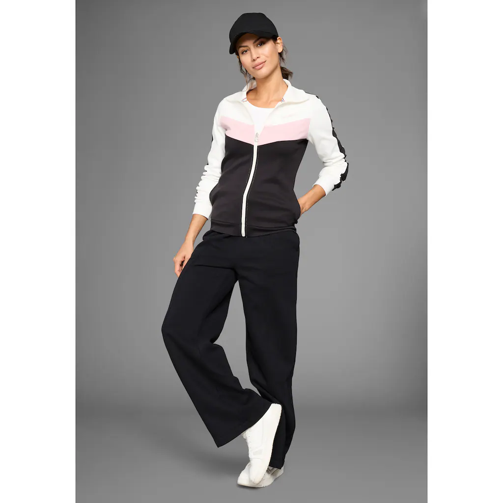 KangaROOS Sweatjacke Im Sportlichen Colorblock