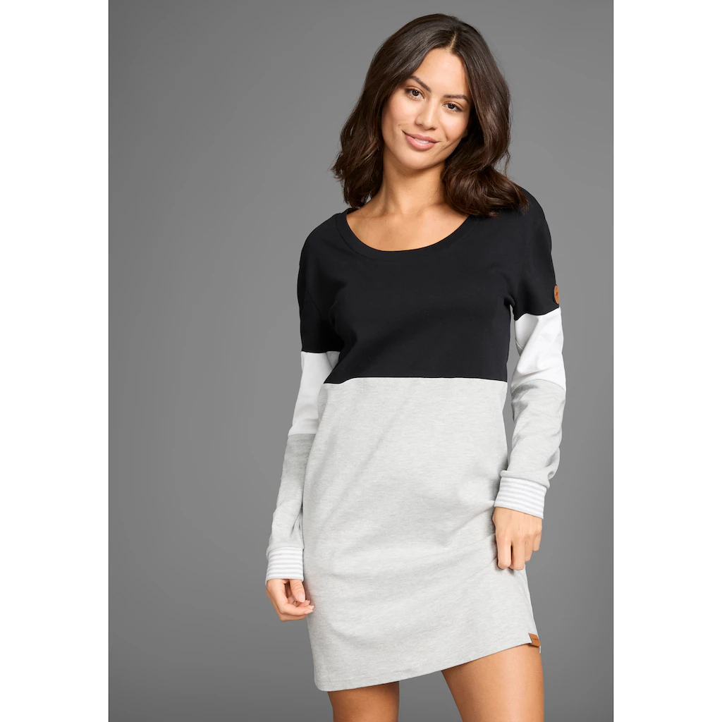 KangaROOS Sweatkleid Im Colorblock-Design - NEUE KOLLEKTION